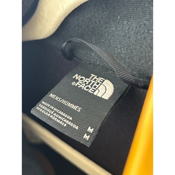 The North Face Mens Medium Full-Zip Jacket Black & Tan Fleece - Picture 6 of 8